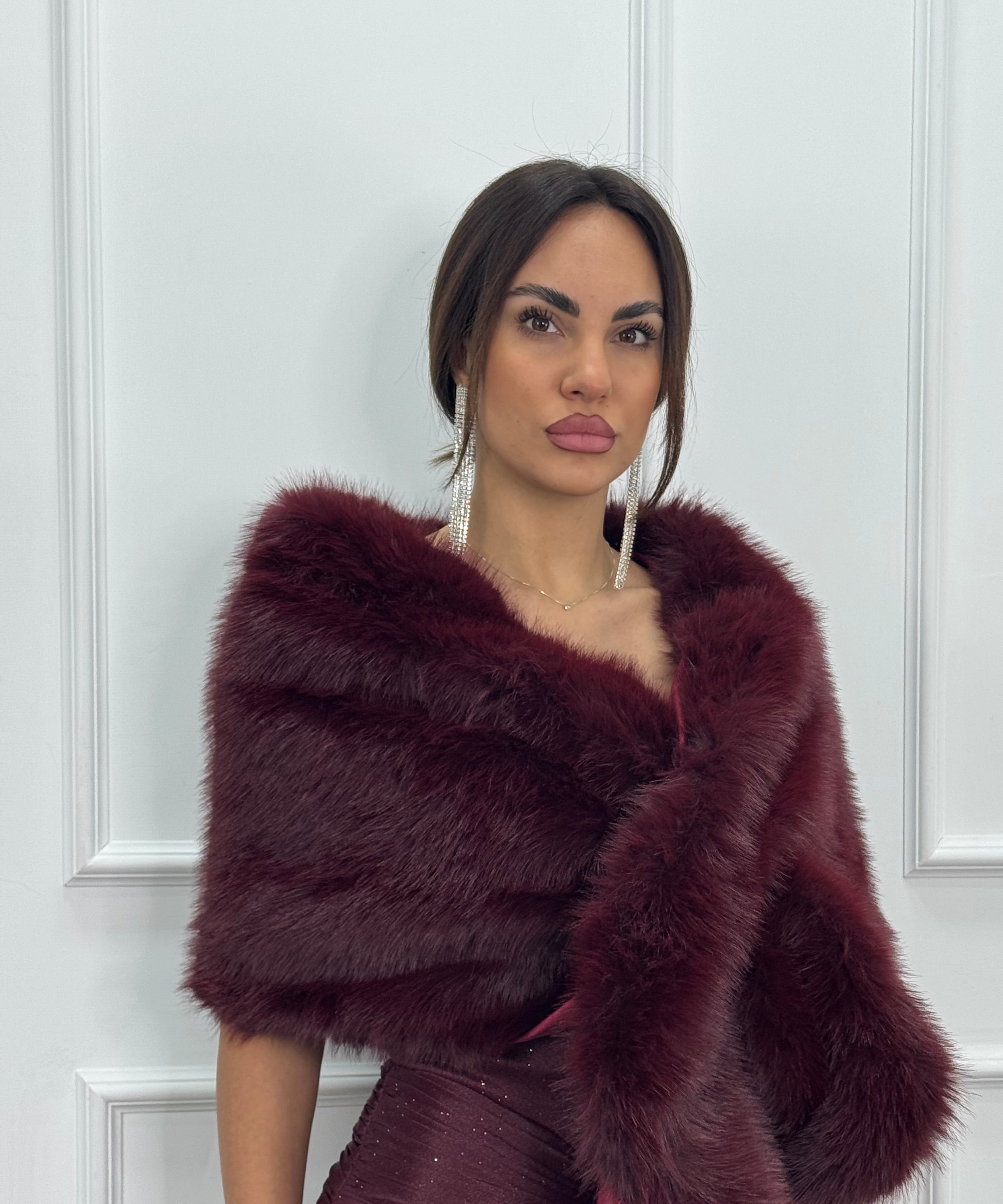 STOLA IN ECOPELLICCIA